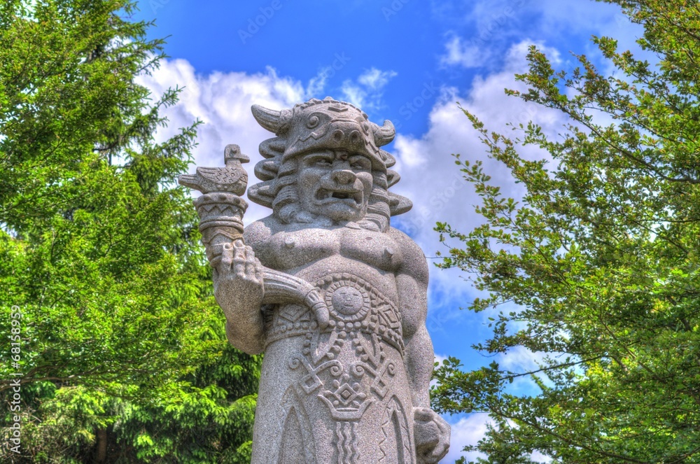 Radegast statue Radegast statue