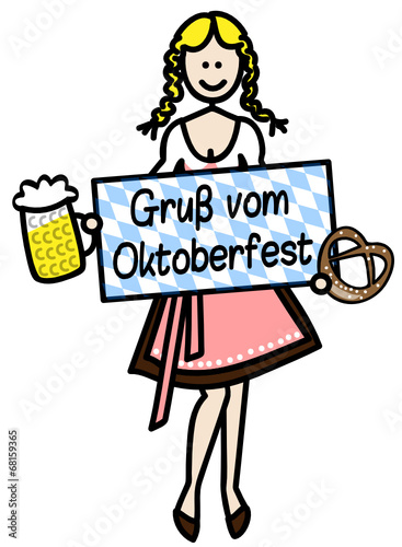 Gruß vom Oktoberfest