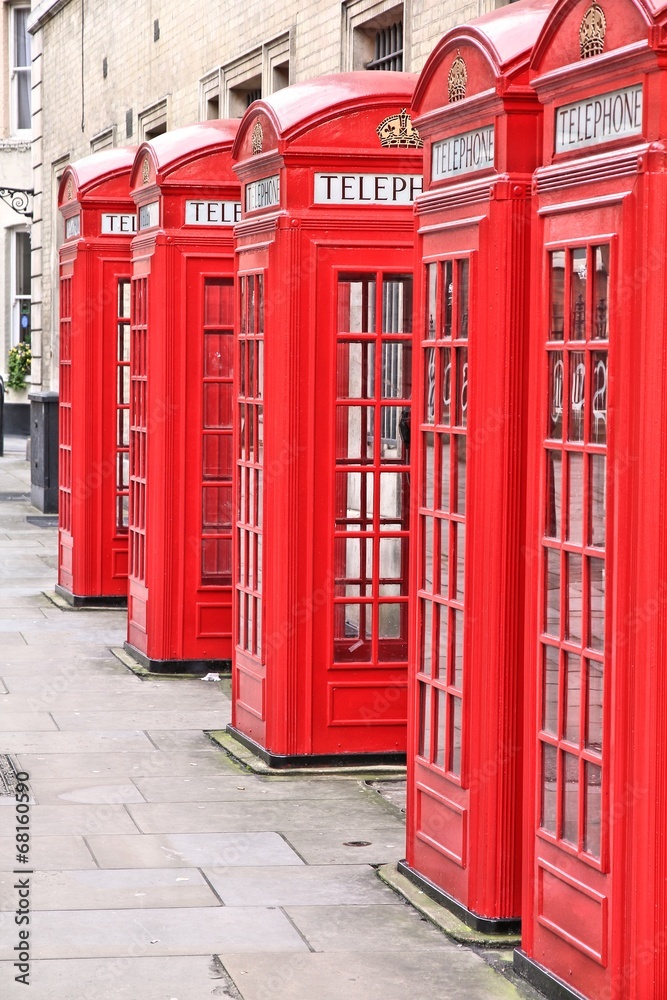 Obraz premium London telephone