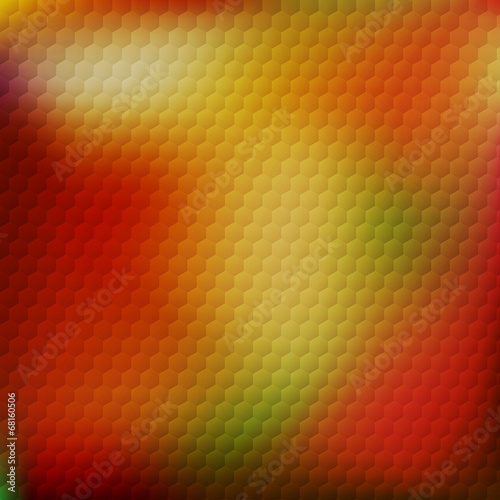 Abstract background with honeycomb pattern