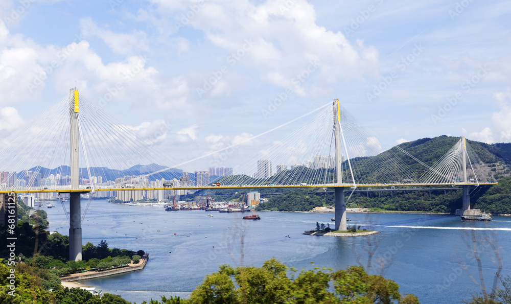 highway bridge at day