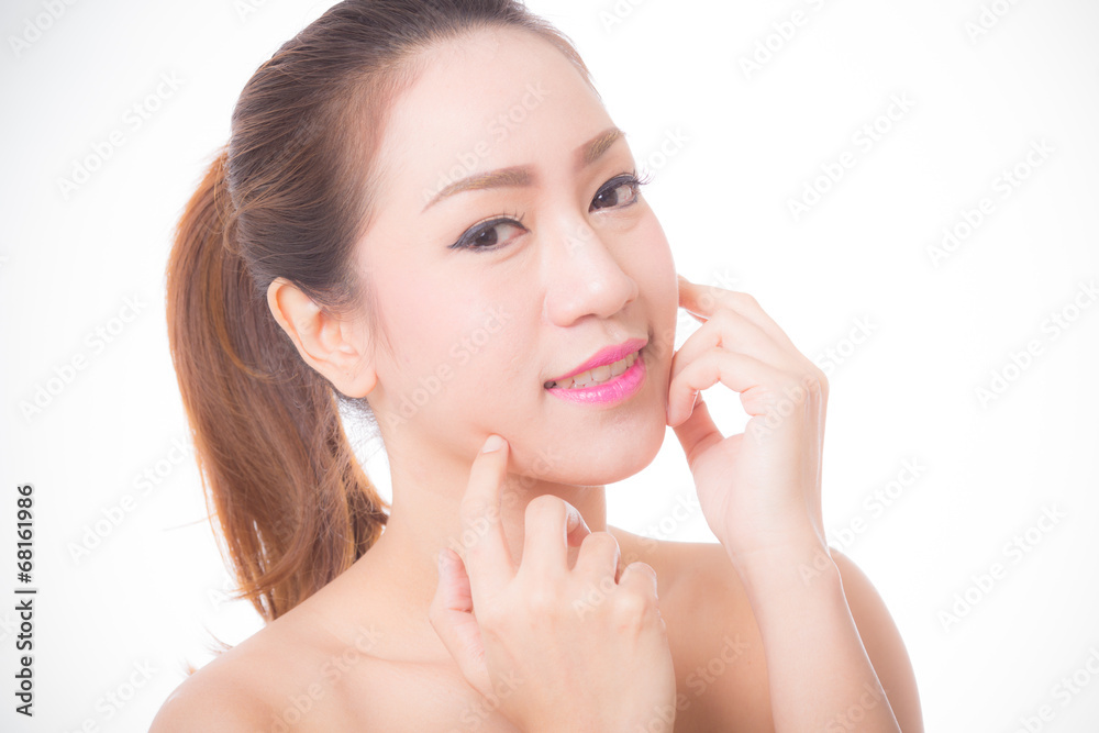 beautiful woman with perfect skin and face beautiful woman with perfect skin and face
