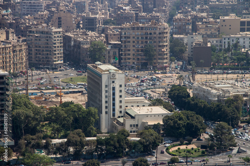 Tahrir square in Cairo, Egypt photo