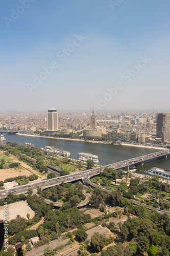 Scenic view of Cairo in Egypt © Daniel Smolcic