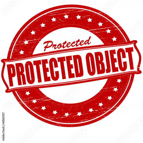 Protected object