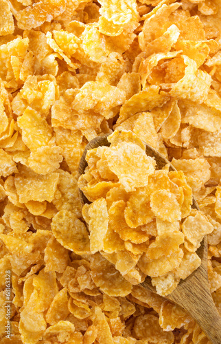 corn flakes as background