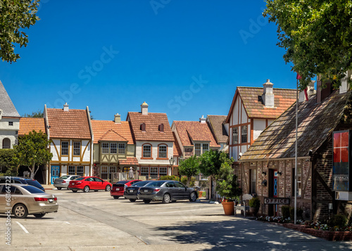 Danish town of Solvang in California photo