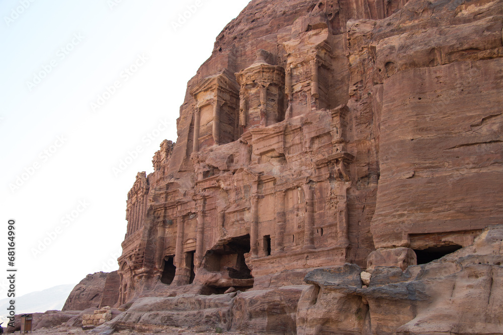 The King's Tomb in Petra, Jordan