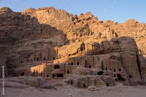 Tombs in Petra, Jordan
