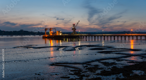 The River Tamar in Plymouth photo