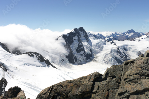 Snowy mountains