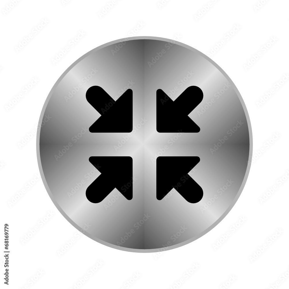 Fototapeta premium Chrome Icon