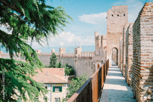 Cittadella, Padova - Camminamento di ronda delle mura photo