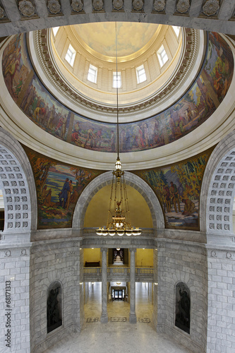 Obraz na płótnie Interior of the State Capitol of Utah in Salt Lake City w salonie