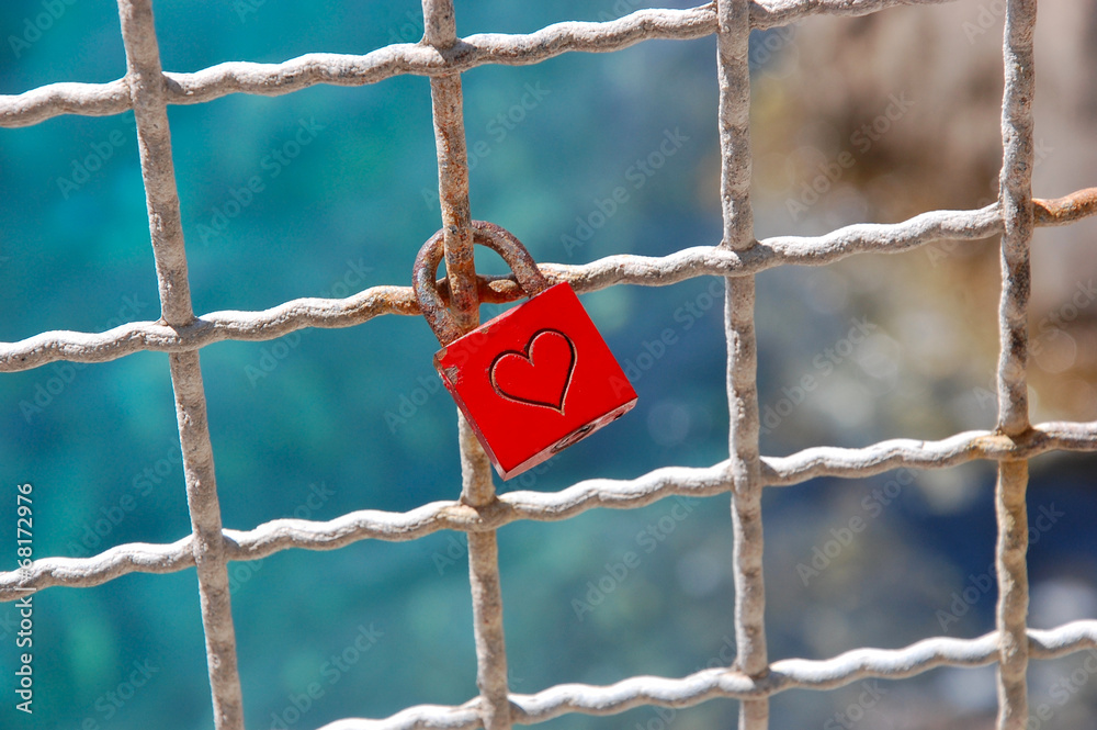 Obraz premium Love Padlock