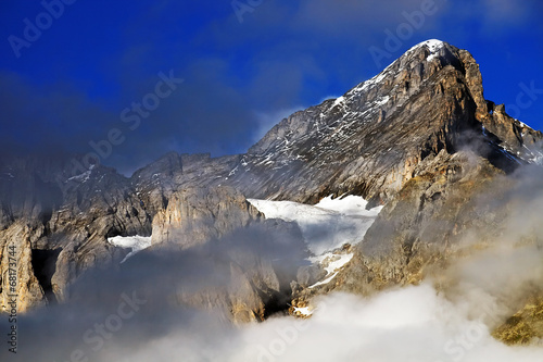 Mountain landscape, Berner Oberland, Switzerland - UNESCO Heritage photo