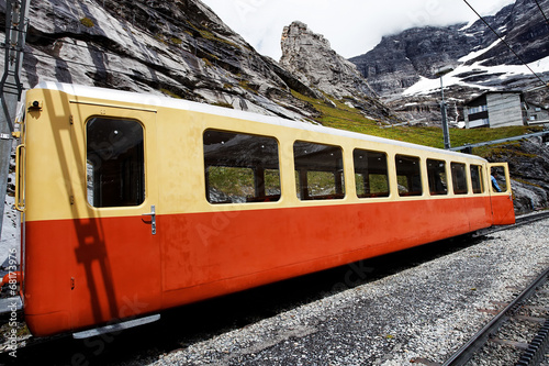 Jungfrau Bahn in Eiger Gletscher Railwaystation, Switzerland