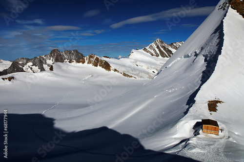 Mountain landscape, Berner Oberland - UNESCO Heritage photo