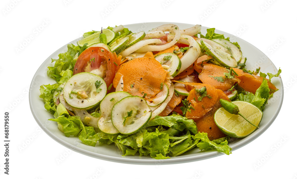Cucumber salad Cucumber salad
