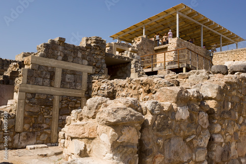 Ruins of Knossos Palace, south of Heraklion - very popular amon