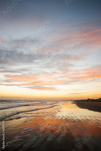 Sunrise on the sea