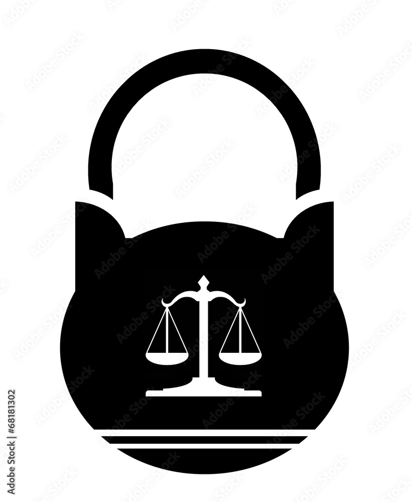 Balance dans un cadenas Balance dans un cadenas
