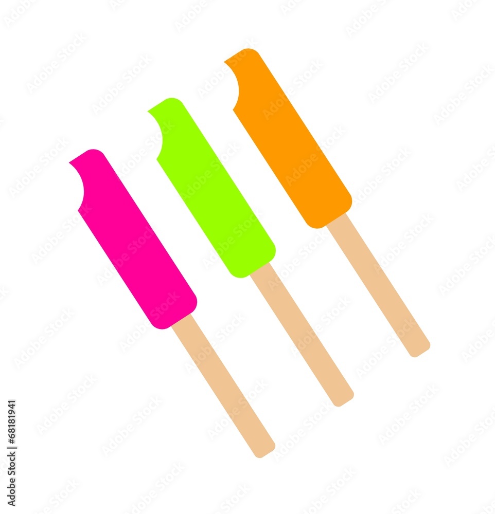 Glaces en bâtonnet Glaces en bâtonnet