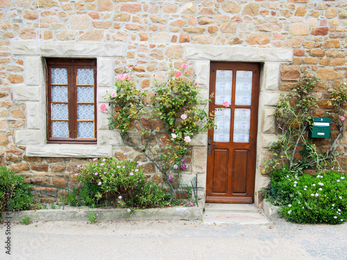 entrée de maison bretonne