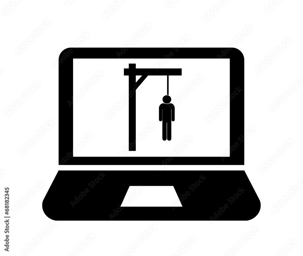 Pendaison dans un ordinateur portable Pendaison dans un ordinateur portable