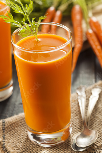 Organic Raw Carrot Juice