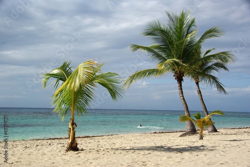 Plage au Honduras