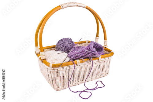 knitting basket