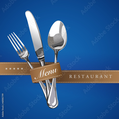 Menu Restaurant Catering Gastroservice Logo