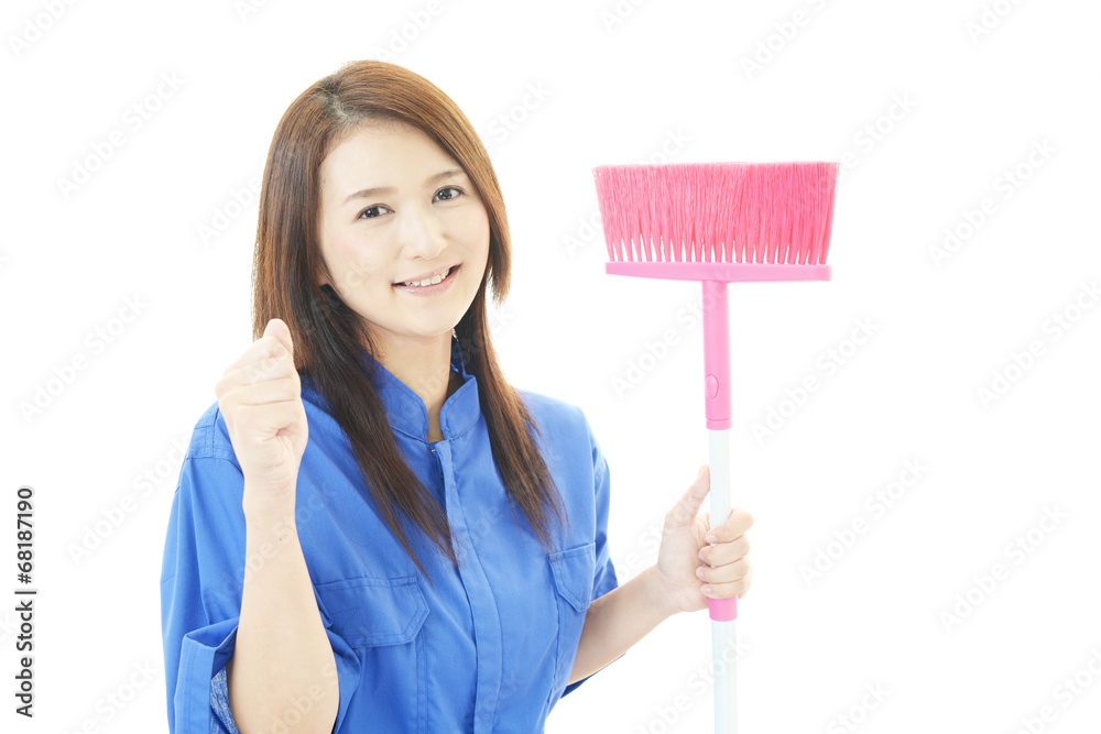 仕事に励む労働者