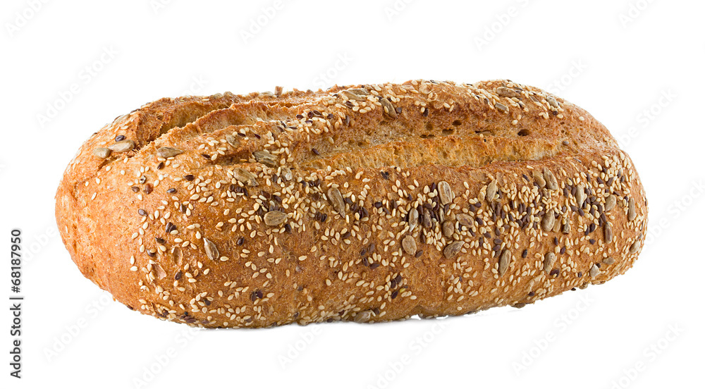 bread isolated on white background bread isolated on white background