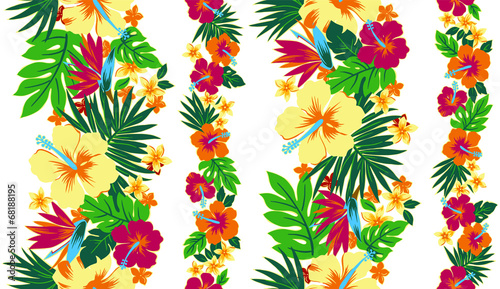 ハイビスカスのパターン