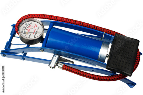 Air pump isolated on white background
