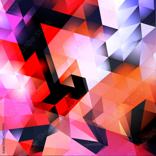 Abstract Background from Triangles