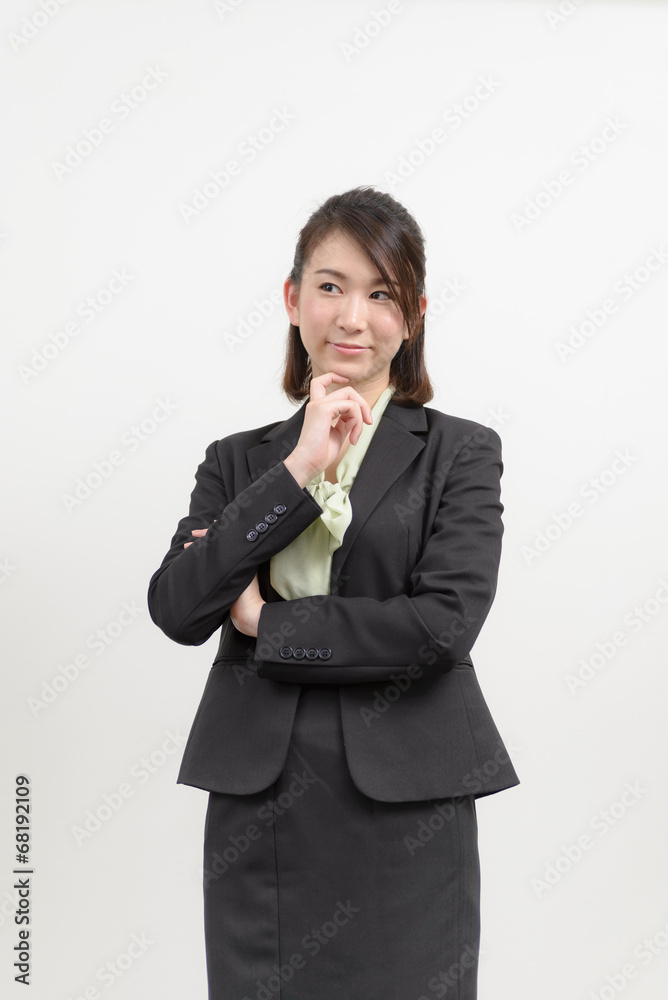 スーツ姿の女性 Stock Photo Adobe Stock