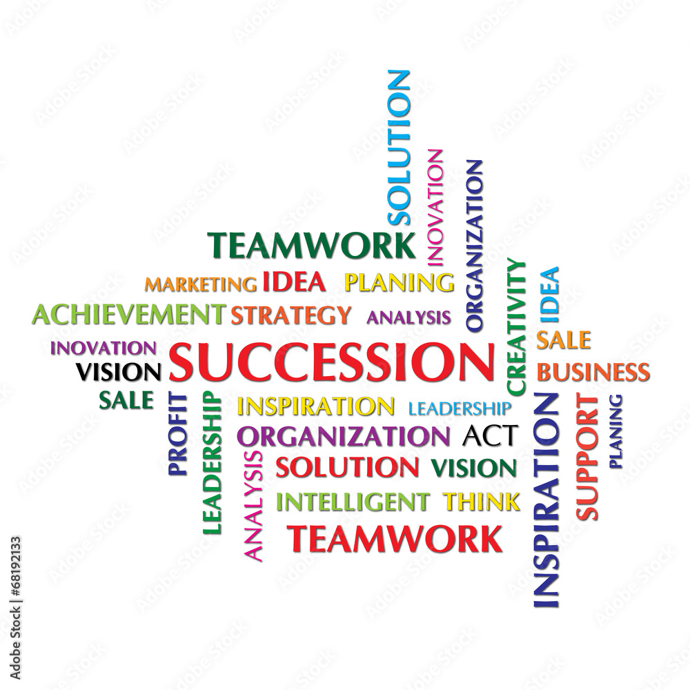 succession concept and other related words