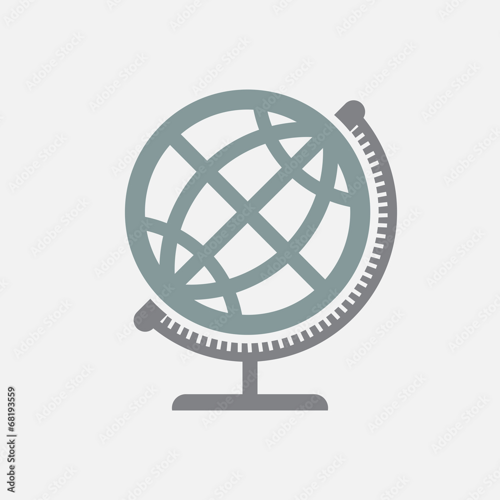 Geographical Globe Icon Geographical Globe Icon