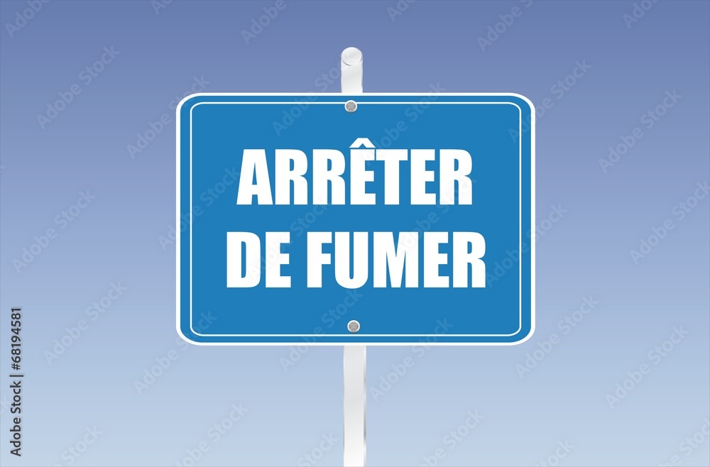 panneau arrêter de fumer Stock Vector | Adobe Stock