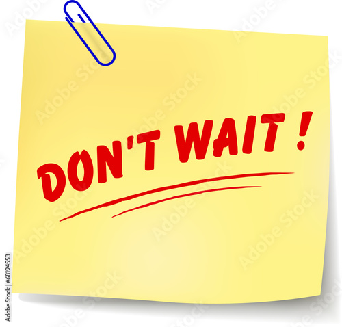 Vector dont wait message