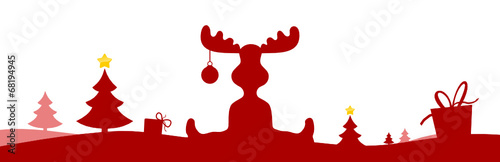Elch Weihnachtsland