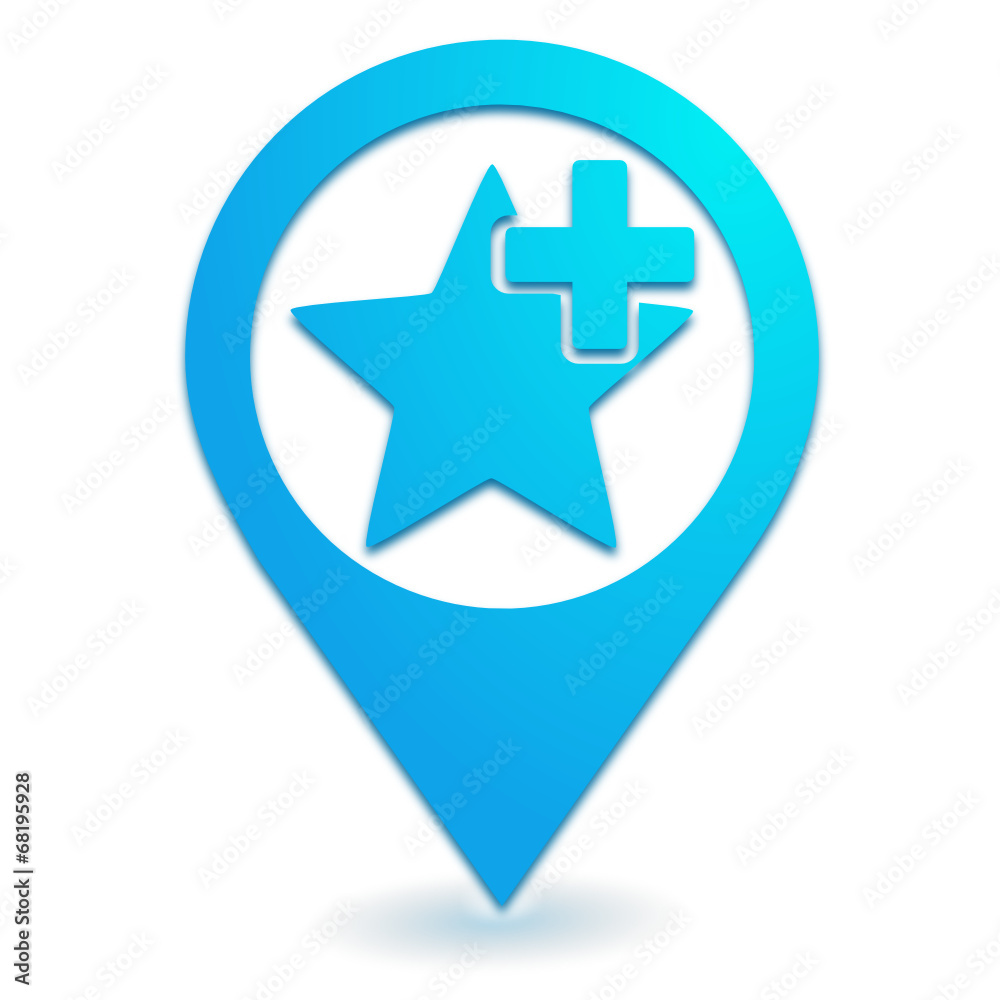 ajouter aux favoris sur symbole localisation bleu ajouter aux favoris sur symbole localisation bleu