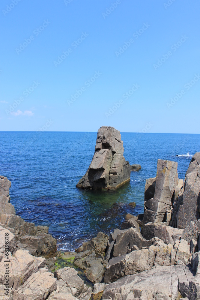 Fototapeta premium Stone coast of Sezopol