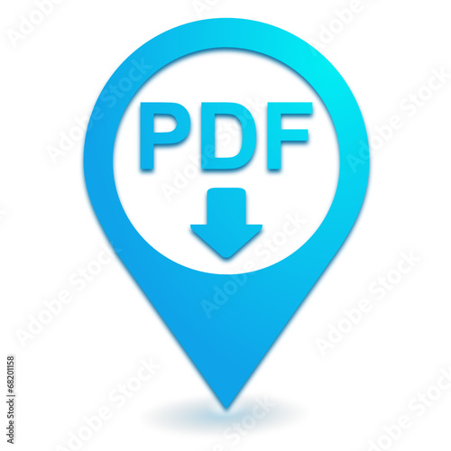 pdf sur symbole localisation bleu