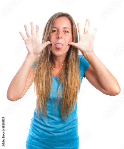 Fotografie Mocking girl