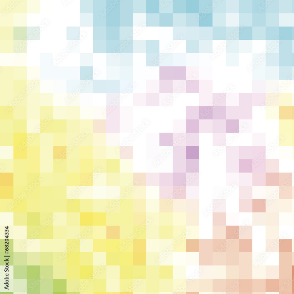 Abstract mosaic background, vector