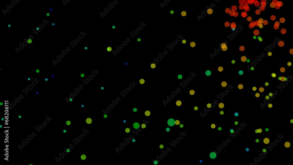 Background with different colors circles Background with different colors circles